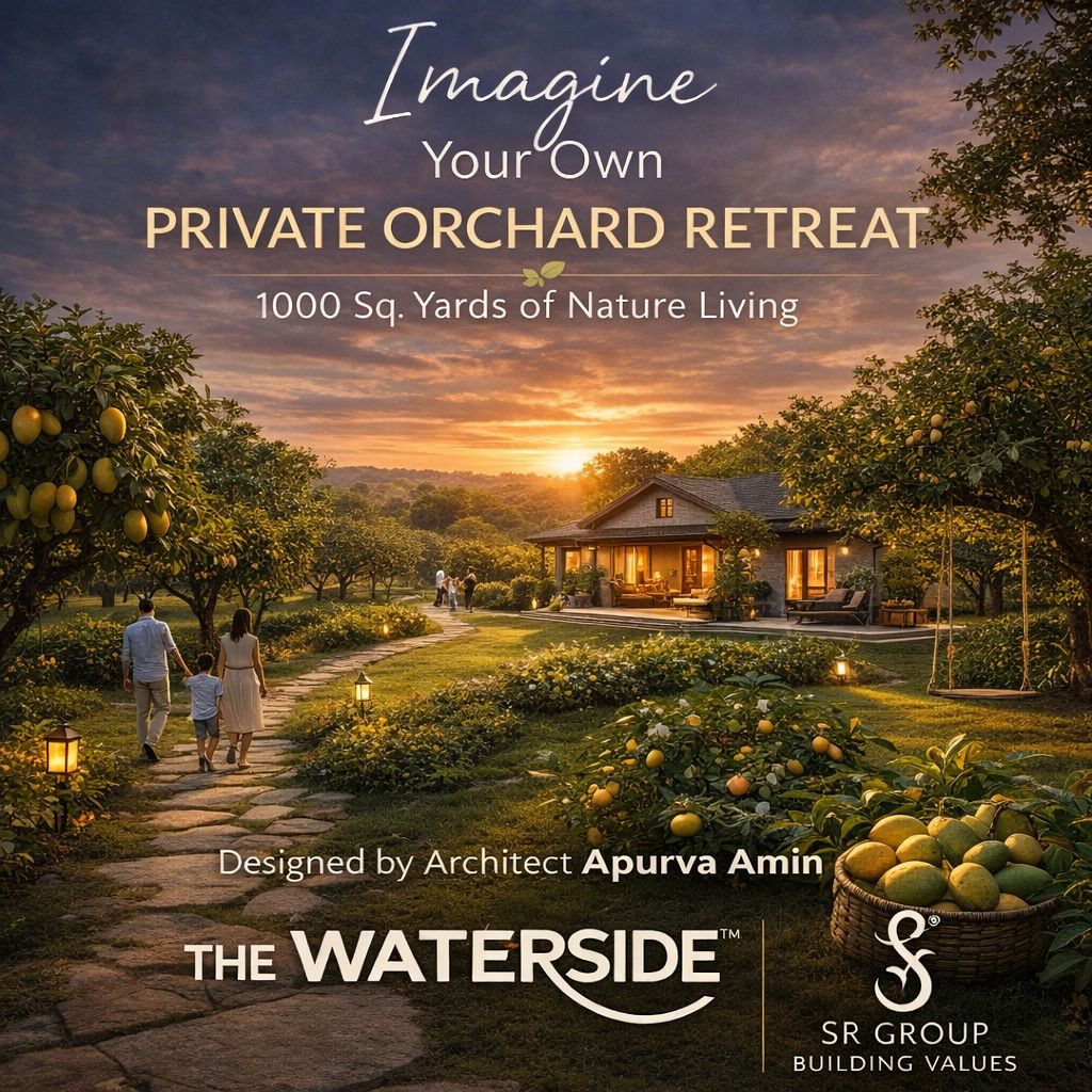 The Water Side private orchard retreat creative